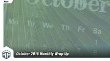 October 2016 Monthly Wrap Up