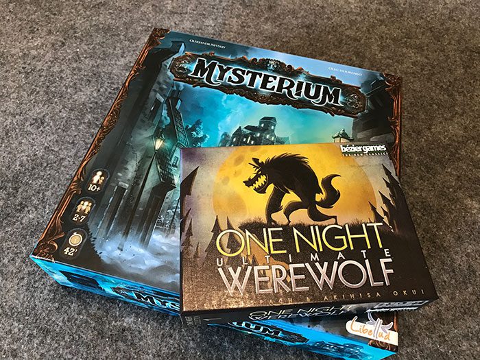 Mysterium & One Night Ultimate Werewolf
