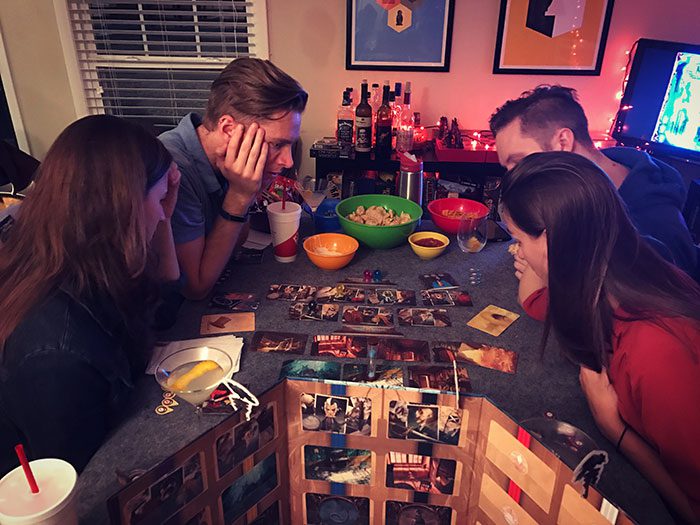 Spooky game night Mysterium