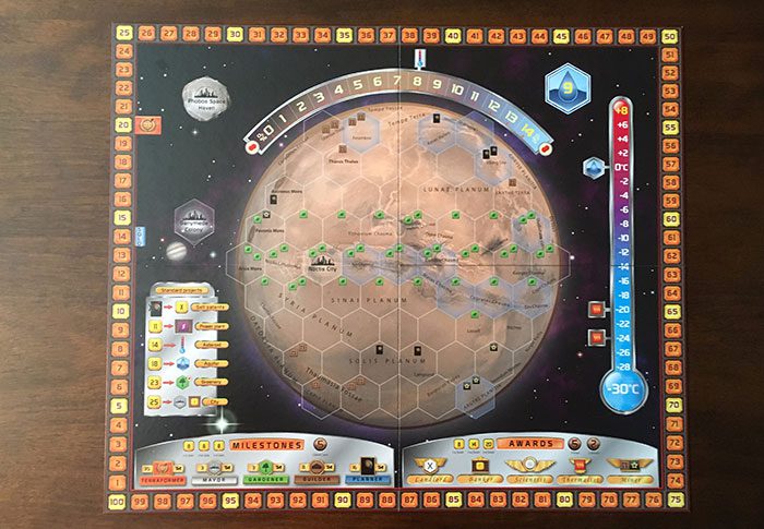 Terraforming Mars Board Game Review - Gideon's Gaming