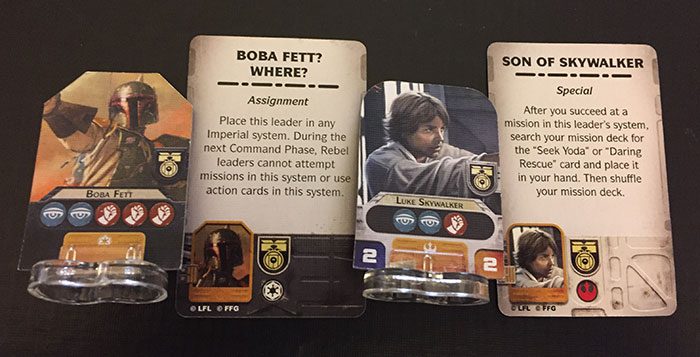 Star Wars: Rebellion - recruit leaders