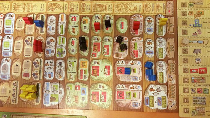 A Feast for Odin - action selection