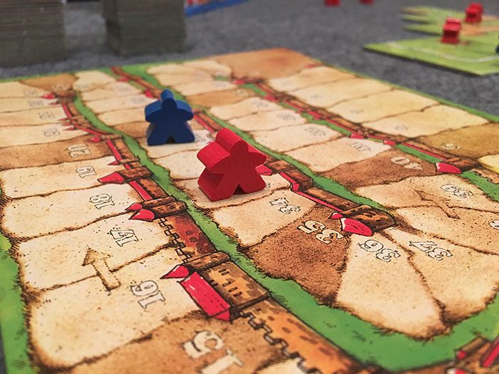 Carcassonne game setup