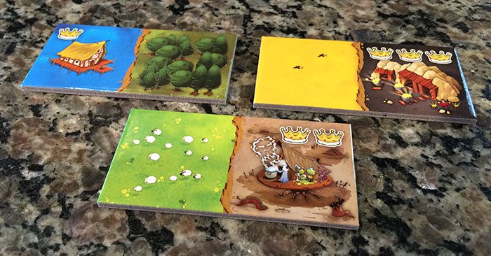 Kingdomino crown tiles