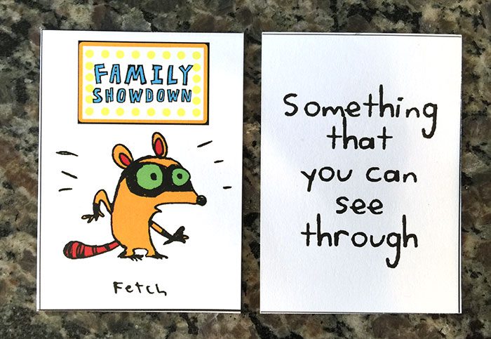 Family Showdown - fetch cards