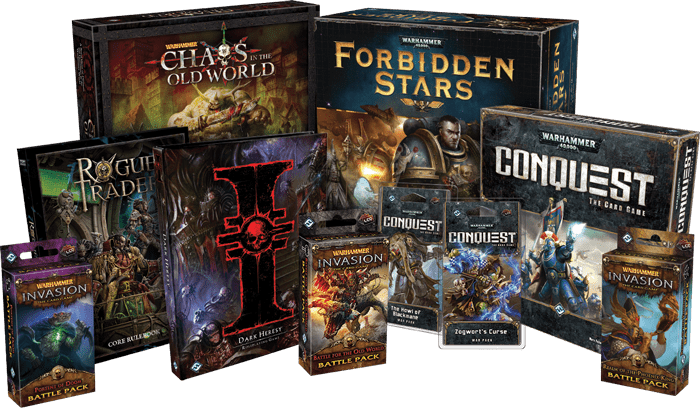 Fantasy Flight and Games Workshop Games