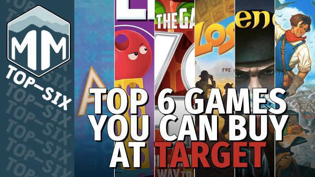 Top 6 Games You Can Buy at Target – Meeple Mountain