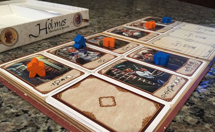 Holmes: Sherlock & Mycroft gameboard