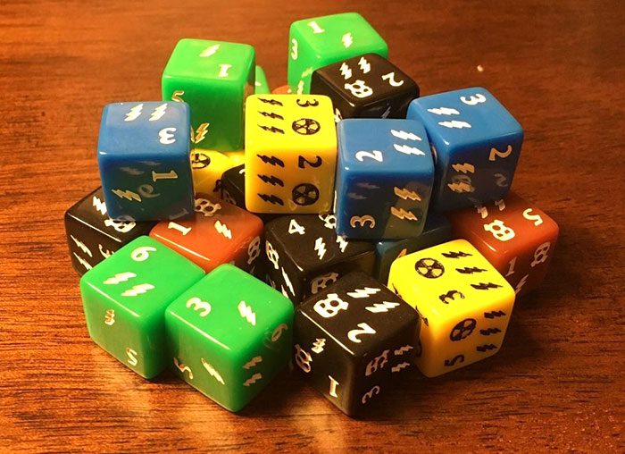 Manhattan Project: Energy Empire dice