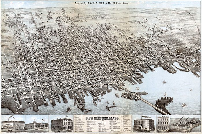 New Bedford map