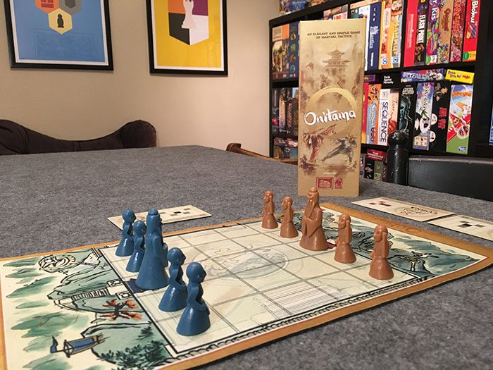 Onitama game setup