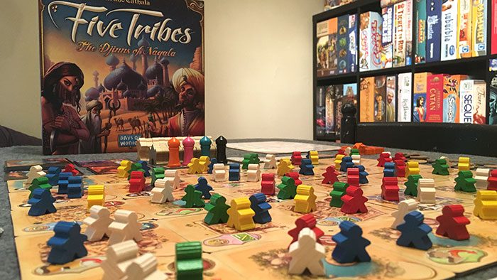 Five Tribes - Como se faz o setup? - Board game Galapagos Jogos e Days of  Wonder 