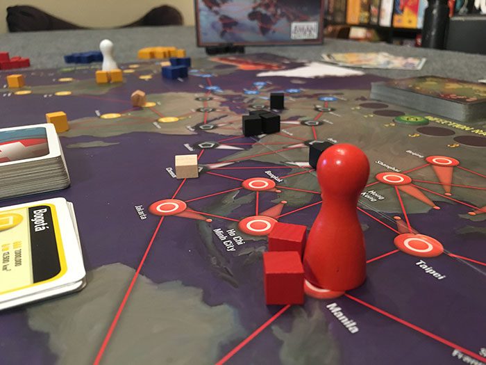 Pandemic game setup