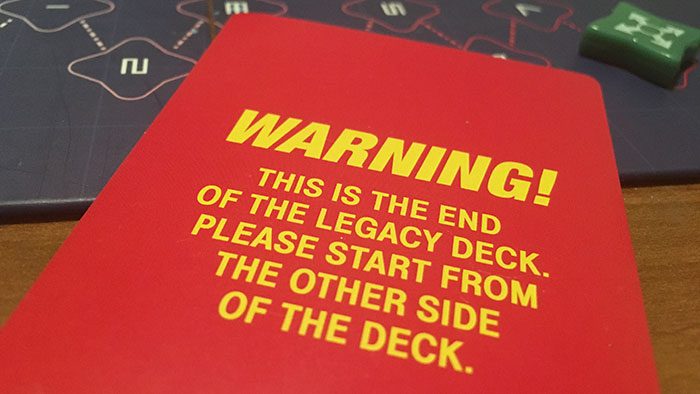 Pandemic Legacy deck