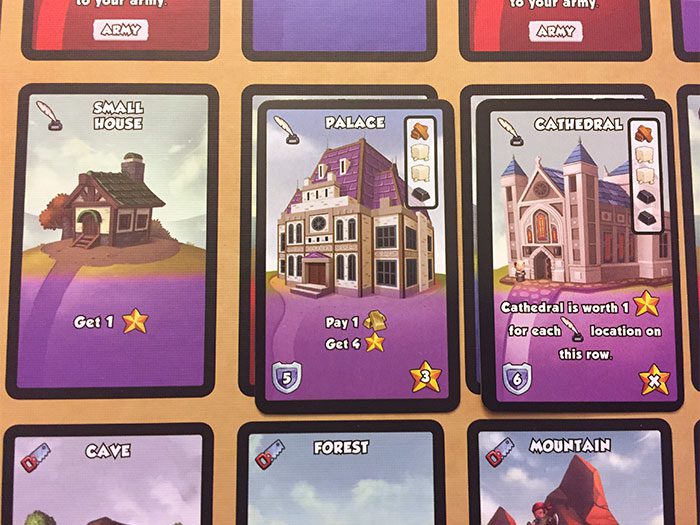 Purple cards