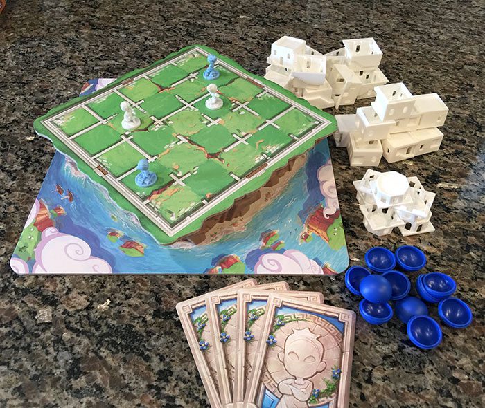 Santorini game setup