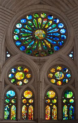 Stained glass window