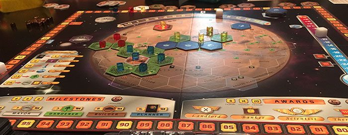 Terraforming Mars final board