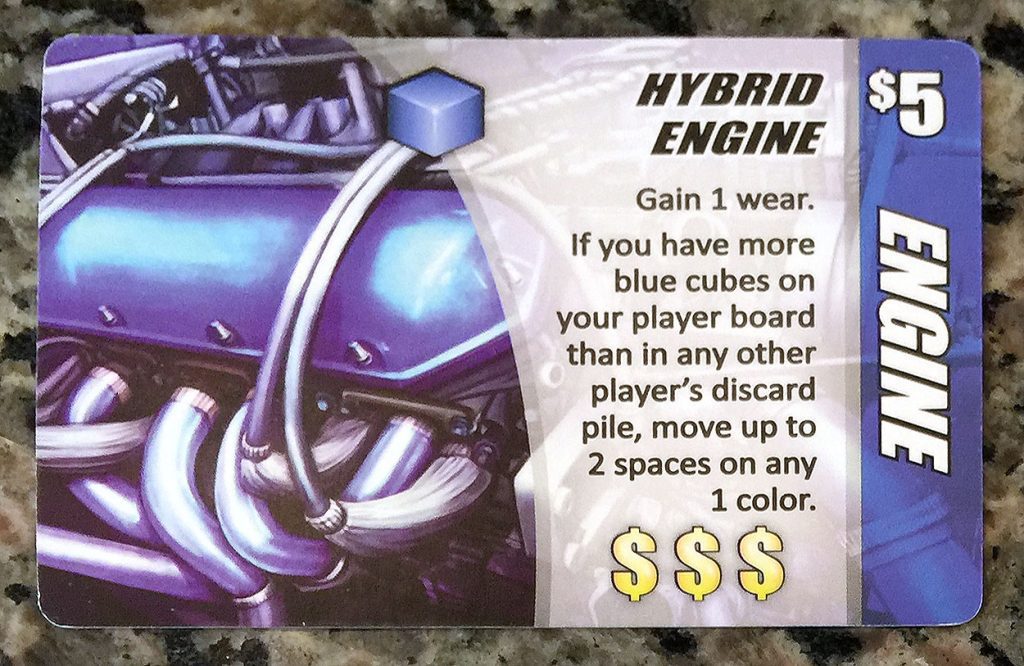 Automobiles - upgrade card closeup