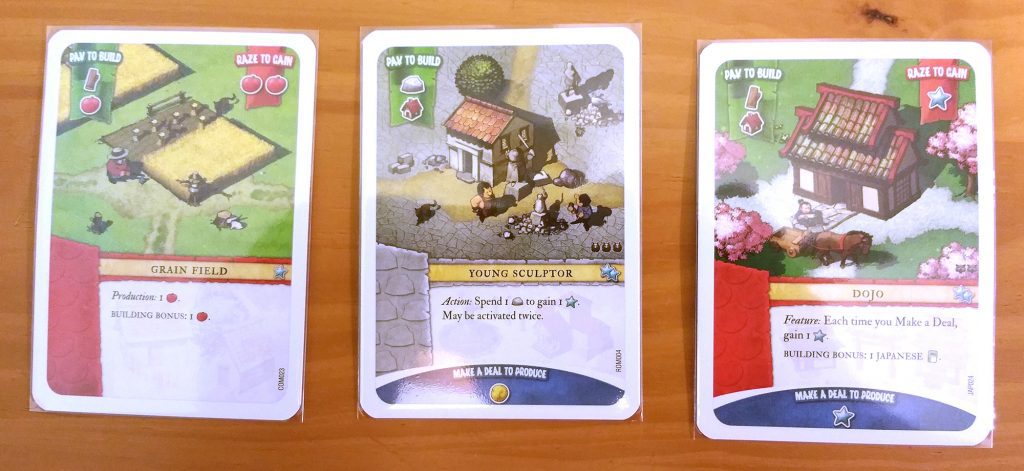 Imperial Settlers card samples