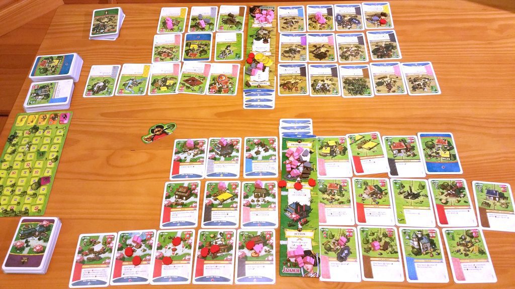Imperial Settlers game in progress