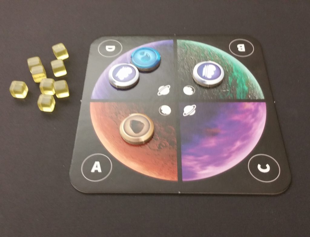 Planetarium player board