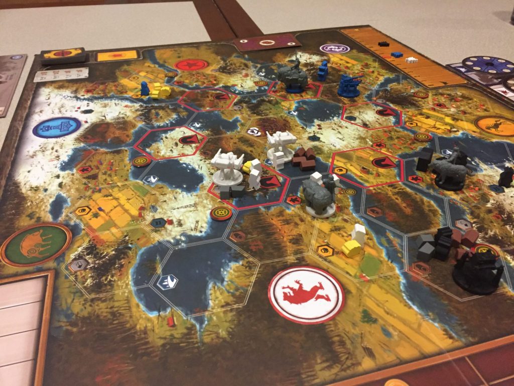 Stonemaier Games: Scythe (Base Game) | an Engine-Building, Area Control  Strategy Board Game Set in Dieselpunk 1920s Europe | for Adults and Family  