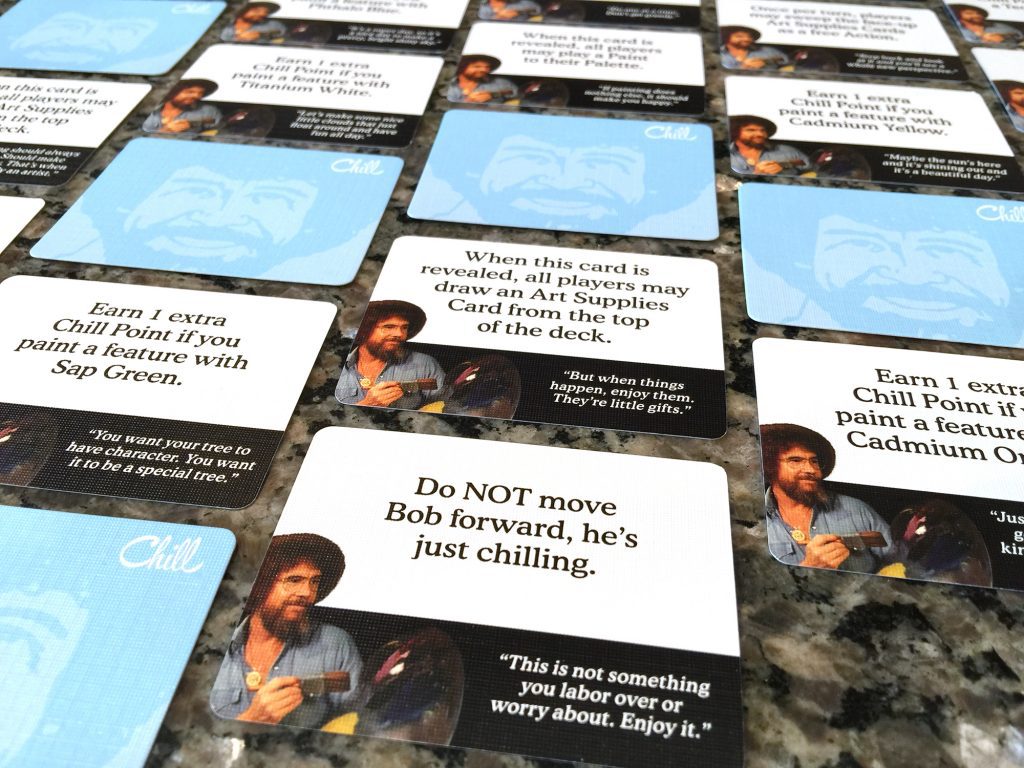 Bob Ross Art of Chill - chill cards