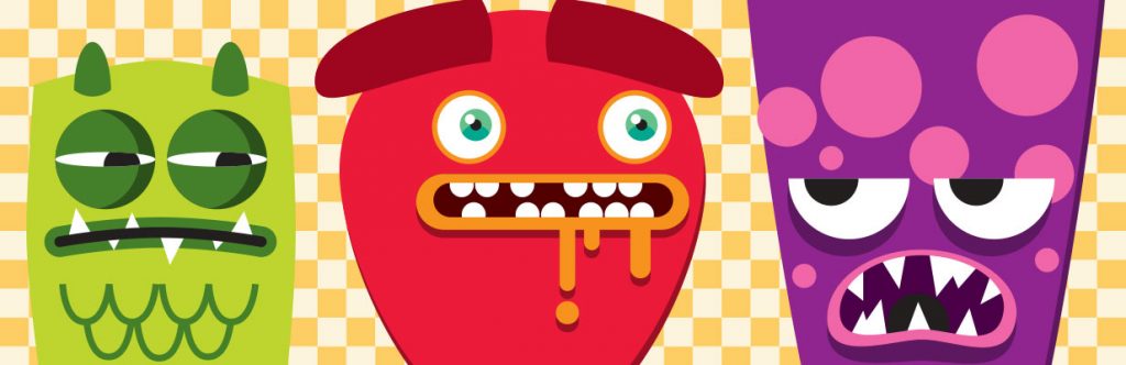 Fast Food Fear monsters