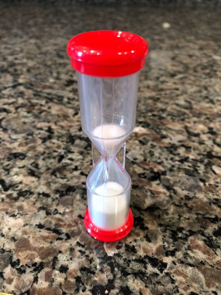 The dreaded sand timer