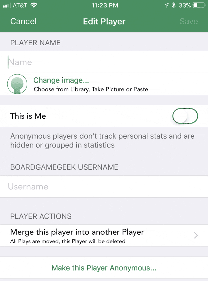 Adding a player