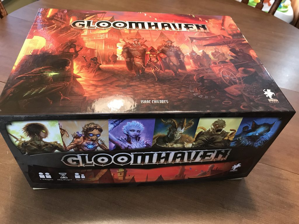 Gloomhaven box exterior