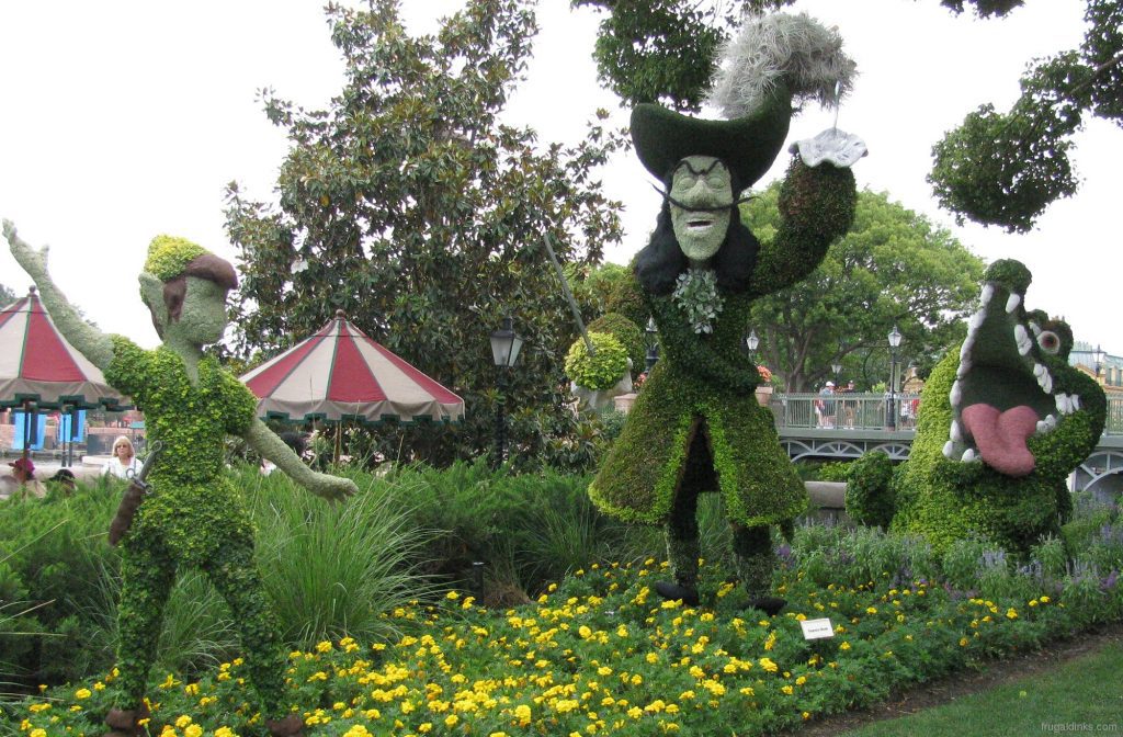 Disney era topiary. 