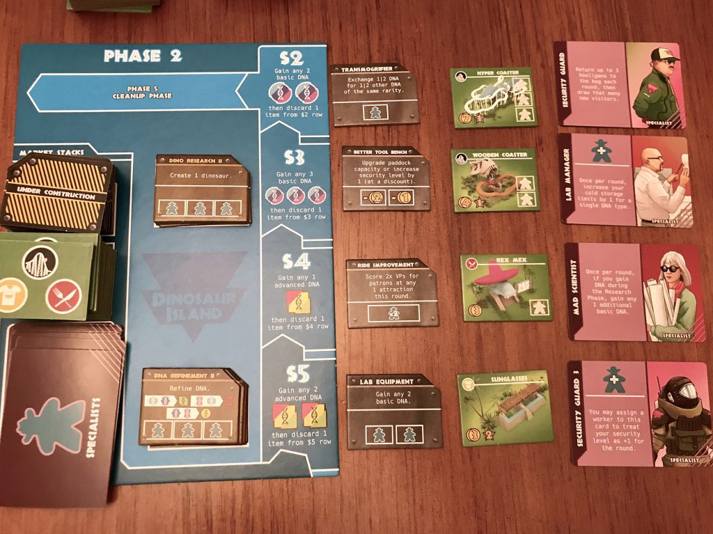 Dinosaur Island (2.0) Review - Board Game Quest