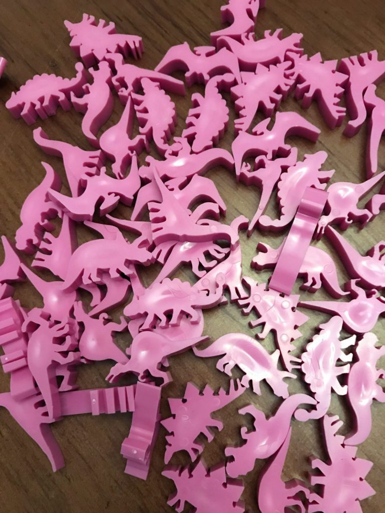 Pink dinos