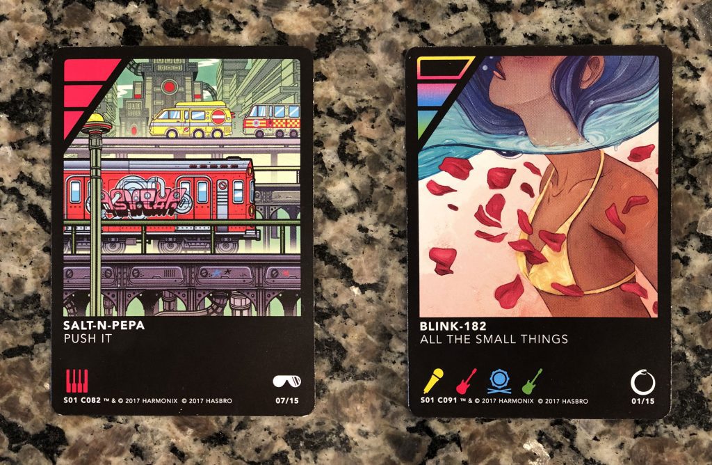 Dropmix card examples