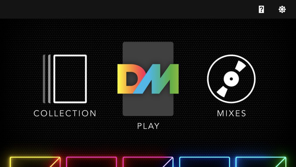 Dropmix main menu