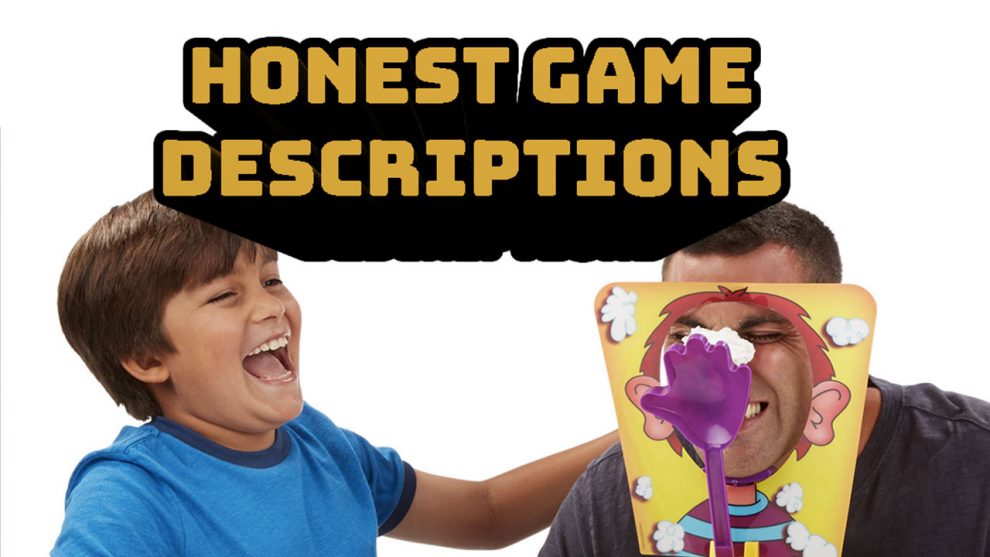 Honest Board Game Description header