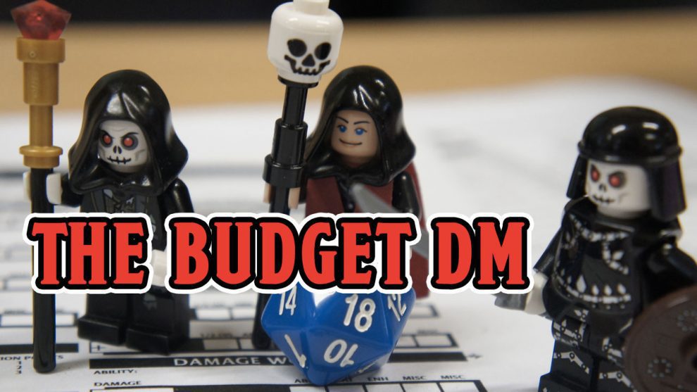 The Budget DM - Dungeon Mastering on the Cheap header