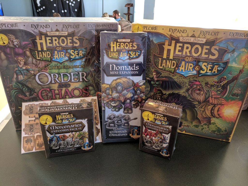 Heroes of Land, Air, and Sea Game Review — Meeple Mountain