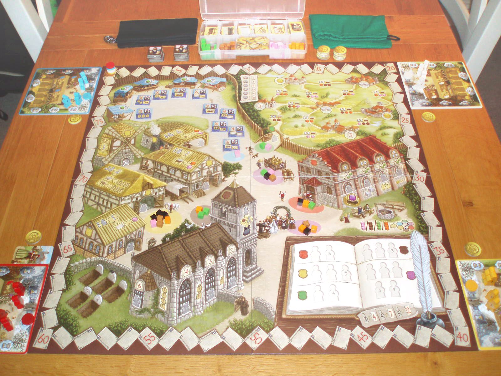 Village Game Review – Meeple Mountain