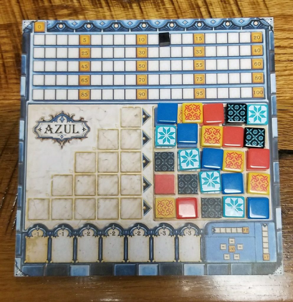  Azul Board Game - Strategic Tile-Placement Game for Family Fun,  Great Game for Kids and Adults, Ages 8+, 2-4 Players, 30-45 Minute  Playtime, Made by Next Move Games : Toys & Games