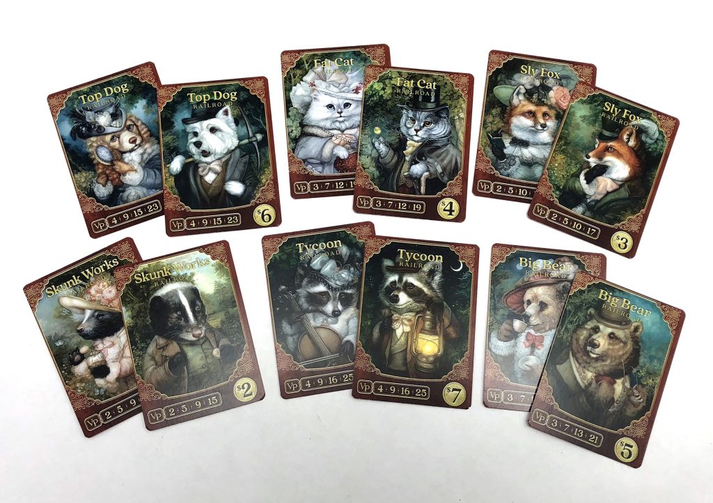Animal tycoon cards