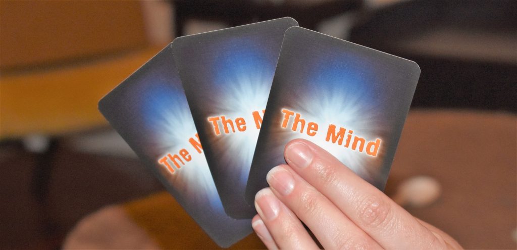 The Mind - hand of cards