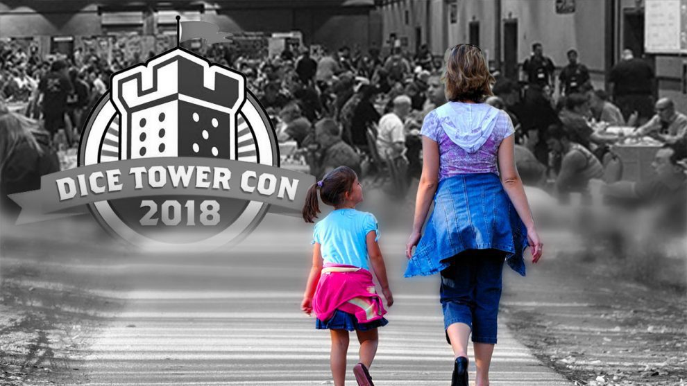 A Mother and Daughter Walk into Dice Tower Con... header