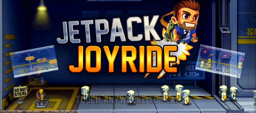 Jetpack Joyride mobile screen