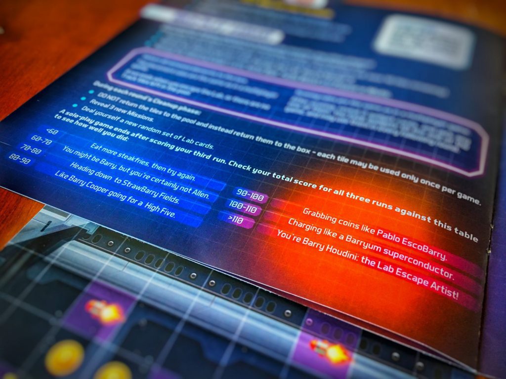 Jetpack Joyride rulebook