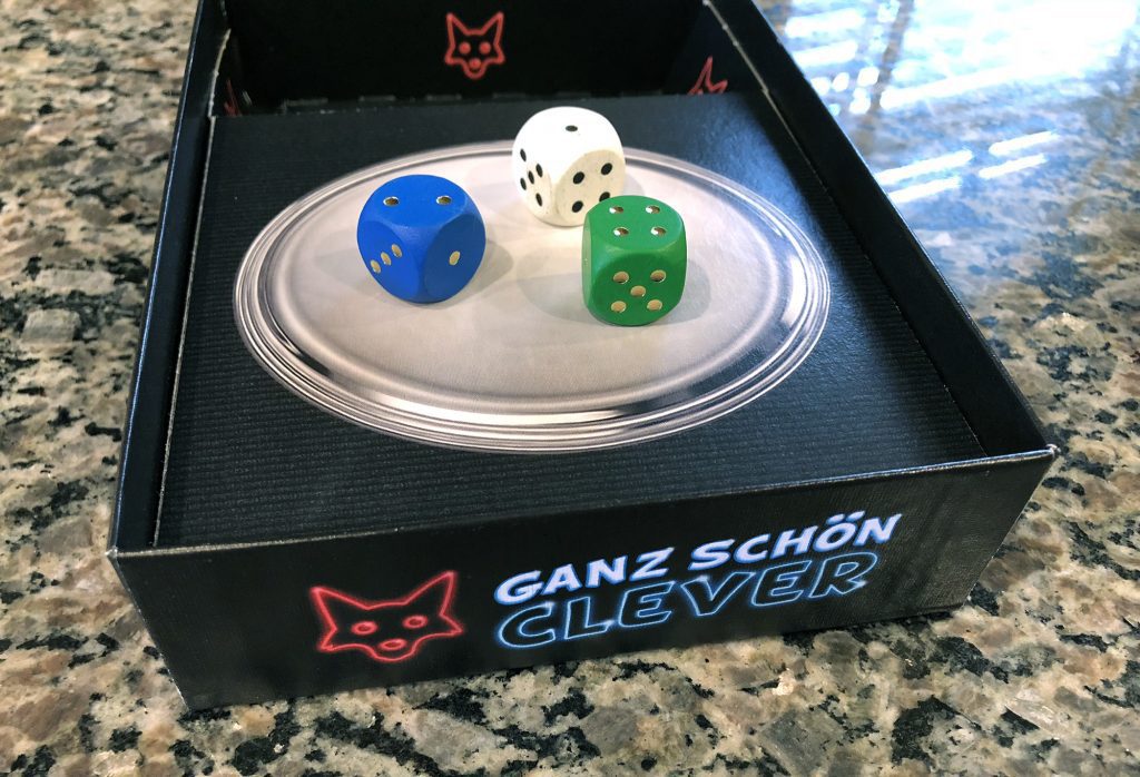 Is that supposed to be clever?. Ganz schön clever review (solo and 2p), by  Board Game Minimalist