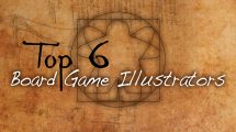 Top 6 Board Game Illustrators header