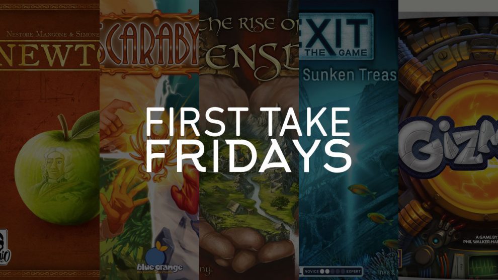 First Take Friday - Newton Exits Queensdale with Scarab Gizmos header